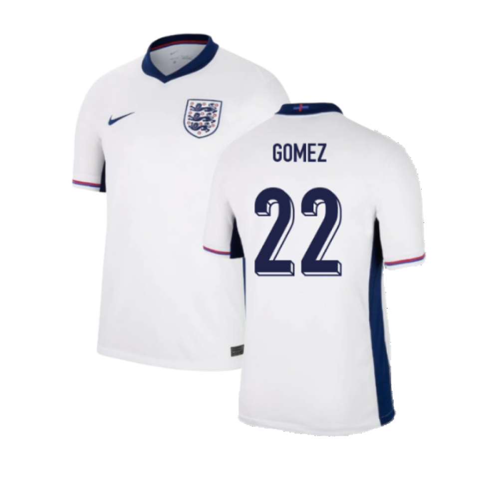 2024-2025 England Home Shirt (Gomez 22) 2024-2025 England Home Shirt (Gomez 22)