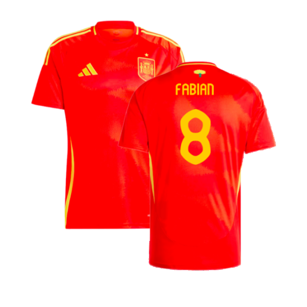 2024-2025 Spain Home Shirt (A.Iniesta 6) 2024-2025 Spain Home Shirt (A.Iniesta 6)