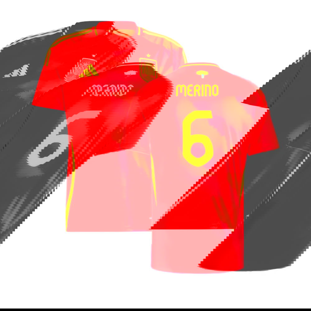 2024-2025 Spain Home Shirt (A.Iniesta 6) 2024-2025 Spain Home Shirt (A.Iniesta 6)