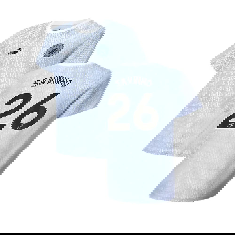 2024-2025 Man City ftblCulture Tee AOP (Light Blue) (Akanji 25) 2024-2025 Man City ftblCulture Tee AOP (Light Blue) (Akanji 25)