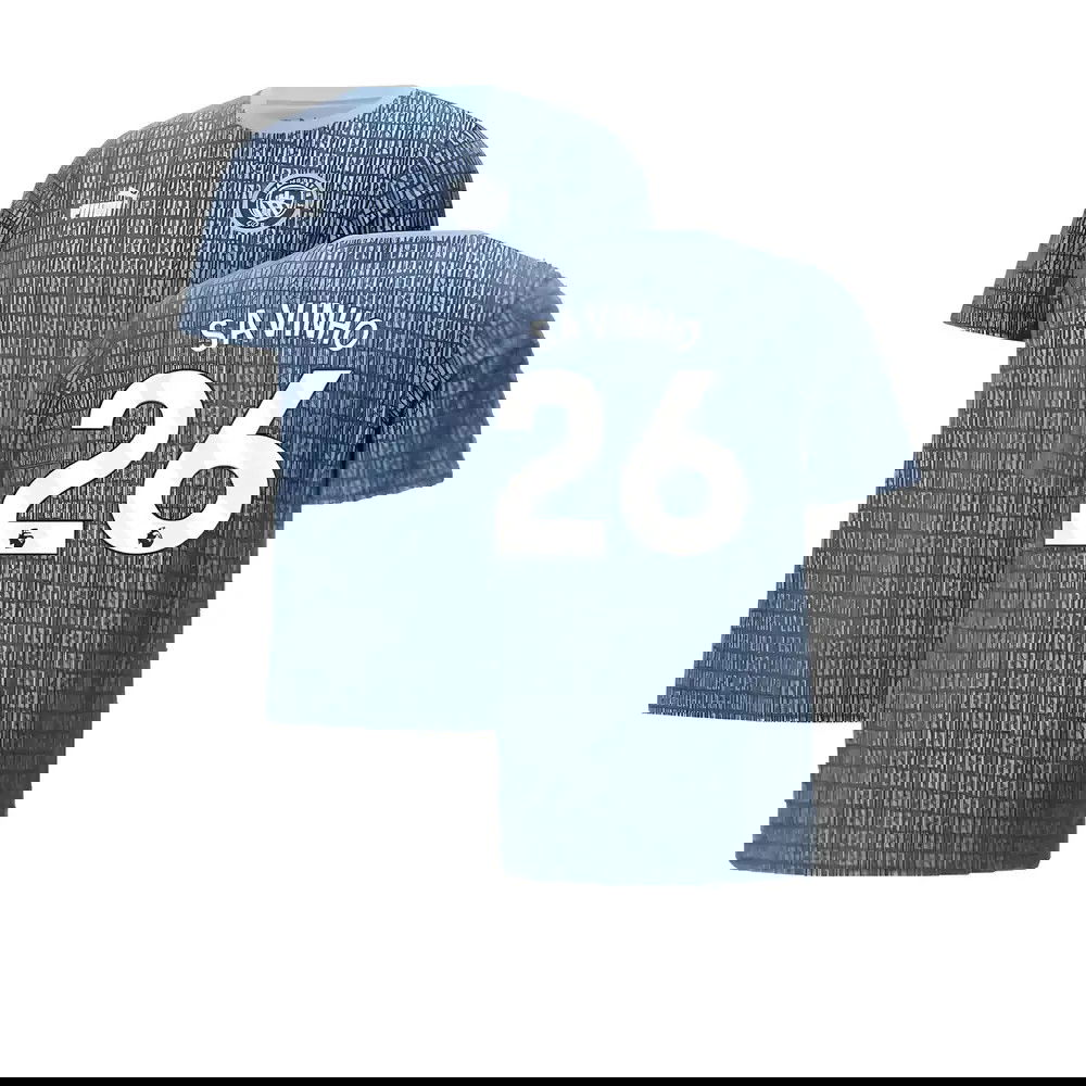 2024-2025 Man City ftblCulture Tee AOP (Navy) - Kids (Akanji 25) 2024-2025 Man City ftblCulture Tee AOP (Navy) - Kids (Akanji 25)