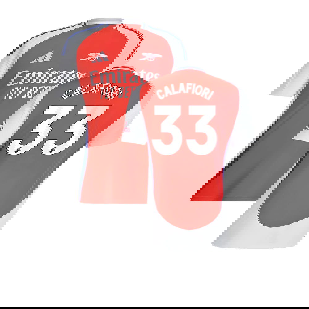 2024-2025 Arsenal Home Shirt (Adams 6) 2024-2025 Arsenal Home Shirt (Adams 6)