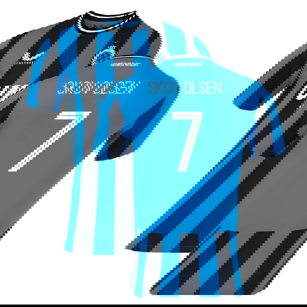 2024-2025 Club Brugge Home Shirt (Skov Olsen 7) 2024-2025 Club Brugge Home Shirt (Skov Olsen 7)