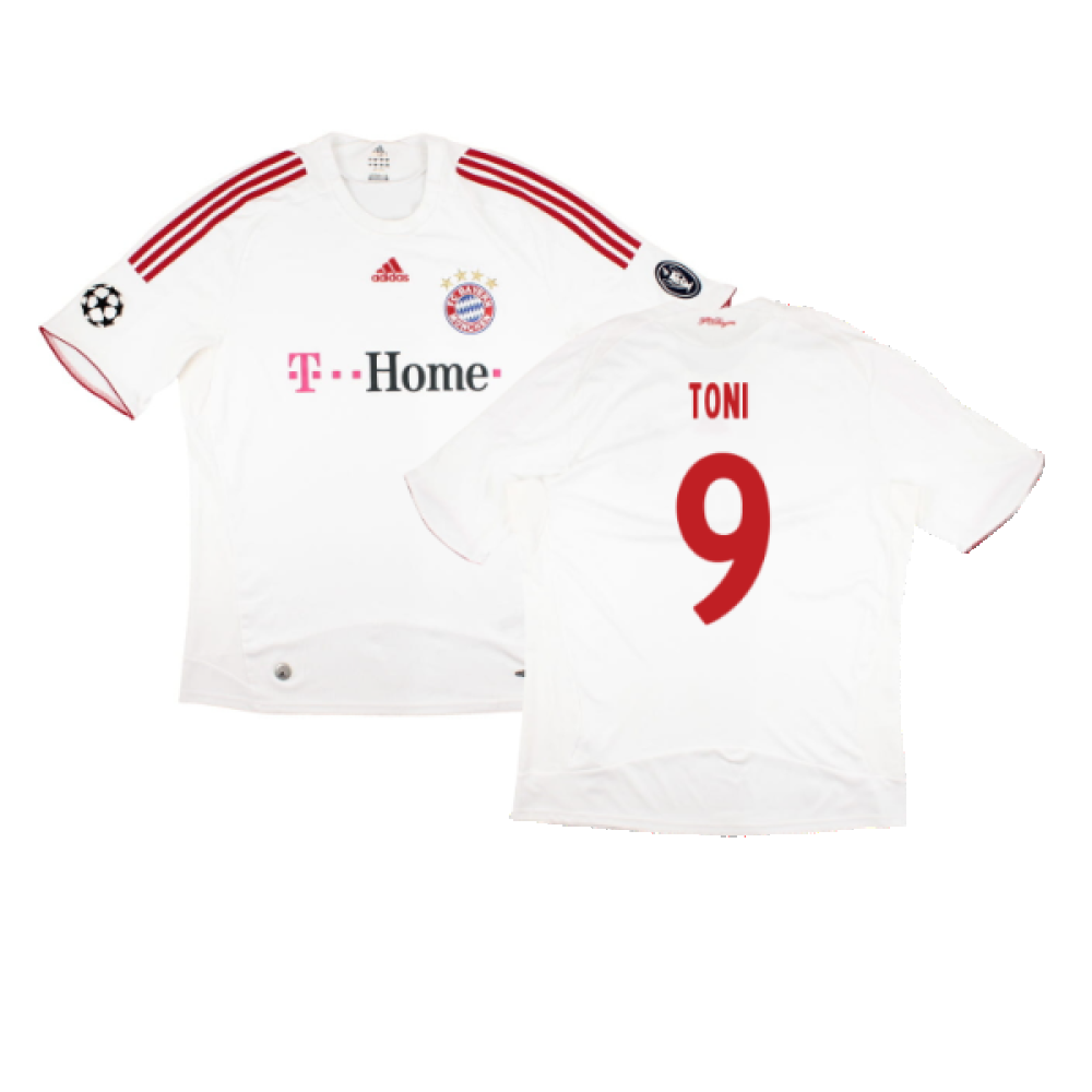 Bayern Munich 2008-09 Third Shirt ((Very Good) XXL) (Toni 9) Bayern Munich 2008-09 Third Shirt ((Very Good) XXL) (Toni 9)