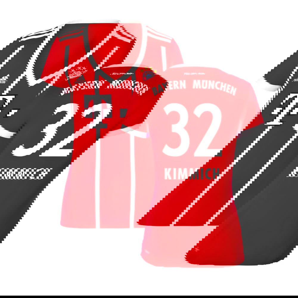 Bayern Munich 2017-18 Womens Home Shirt (XL) ((Excellent) XL) (Kimmich 32) Bayern Munich 2017-18 Womens Home Shirt (XL) ((Excellent) XL) (Kimmich 32)