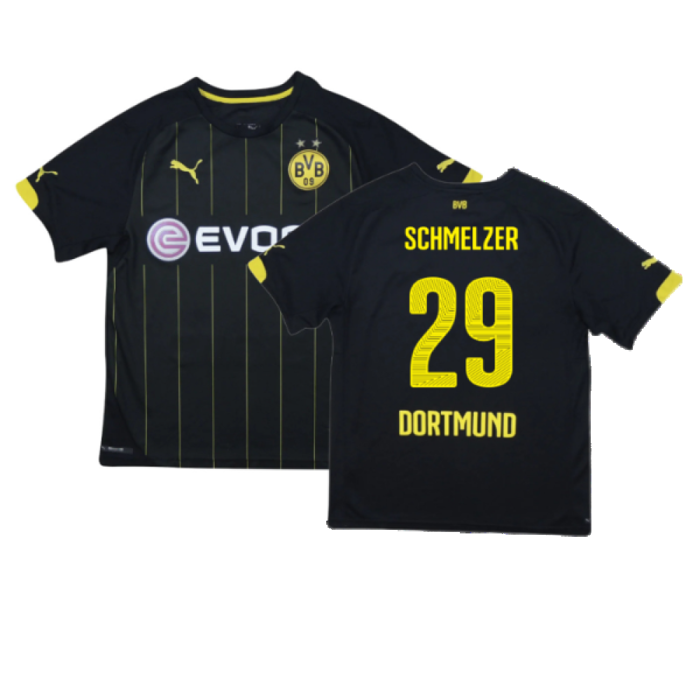 Borussia Dortmund 2014-16 Away Shirt ((Very Good) S) (Schmelzer 29) Borussia Dortmund 2014-16 Away Shirt ((Very Good) S) (Schmelzer 29)