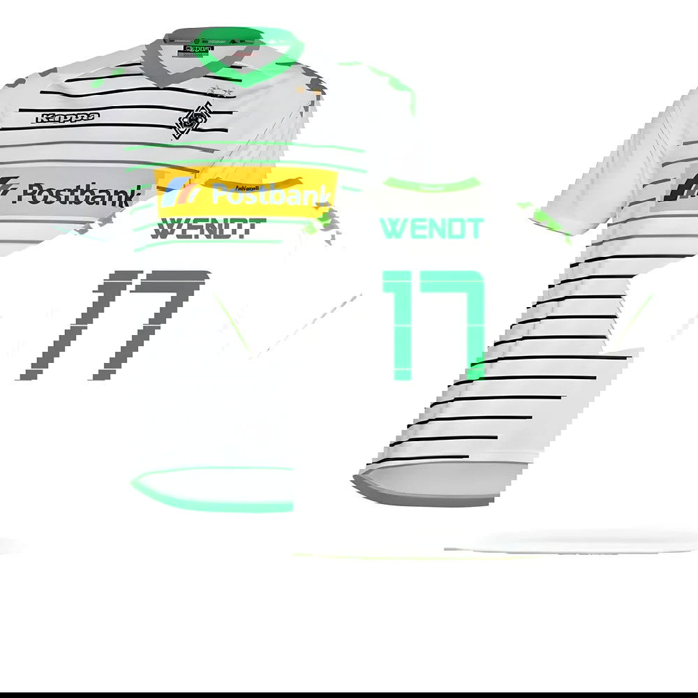 Borussia Monchengladbach 2013-14 Home Shirt ((Excellent) XXL) (Wendt 17) Borussia Monchengladbach 2013-14 Home Shirt ((Excellent) XXL) (Wendt 17)