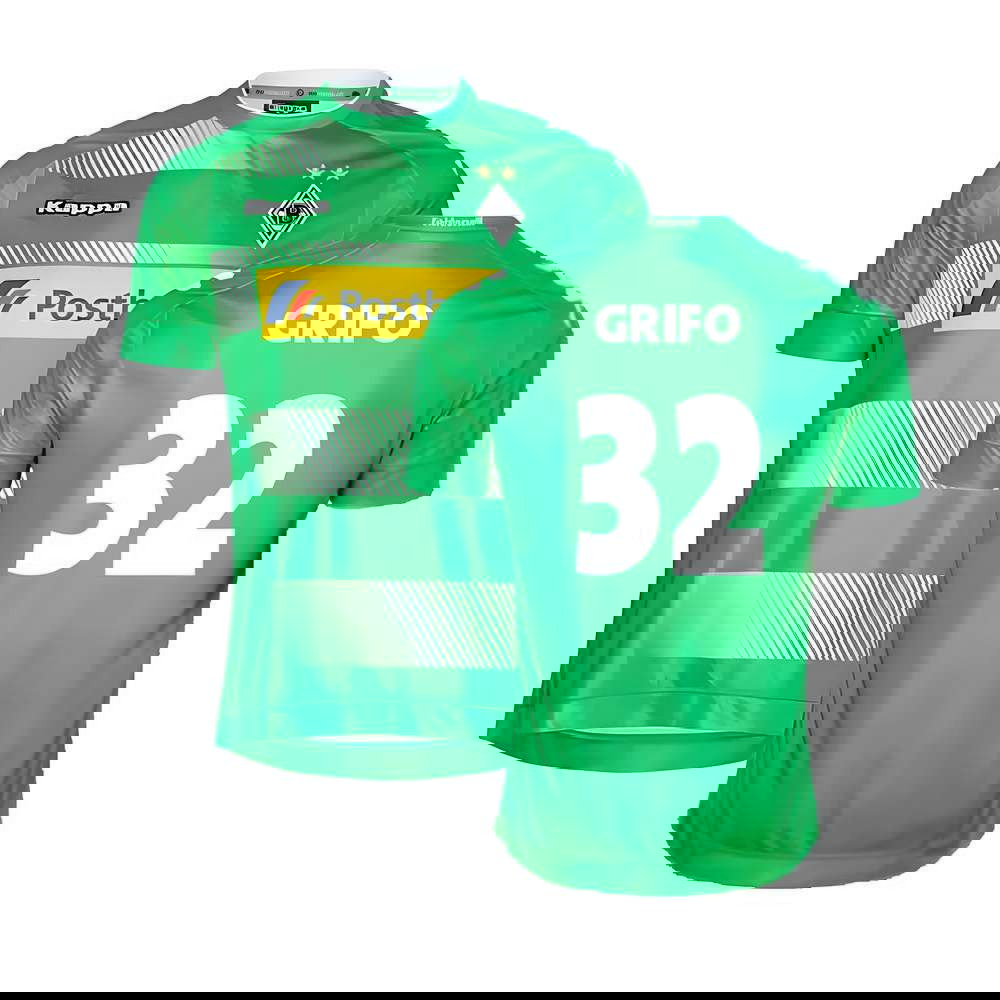 Borussia Monchengladbach 2016-18 Away Shirt ((Very Good) XL) (Grifo 32) Borussia Monchengladbach 2016-18 Away Shirt ((Very Good) XL) (Grifo 32)