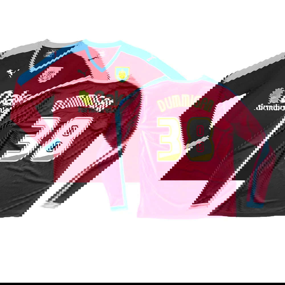 Burnley 2015-16 Long Sleeve Home Shirt ((Excellent) S) (Dummigan 38) Burnley 2015-16 Long Sleeve Home Shirt ((Excellent) S) (Dummigan 38)