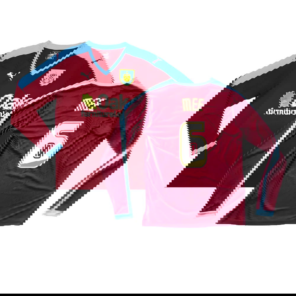 Burnley 2015-16 Long Sleeve Home Shirt ((Excellent) S) (Mee 6) Burnley 2015-16 Long Sleeve Home Shirt ((Excellent) S) (Mee 6)