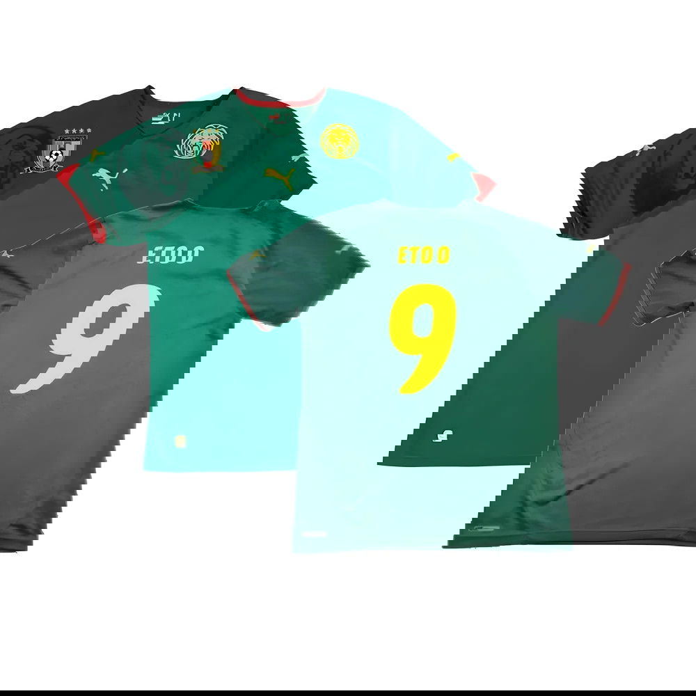 Cameroon 2010-11 Home Shirt ((Excellent) L) (ETO O 9) Cameroon 2010-11 Home Shirt ((Excellent) L) (ETO O 9)