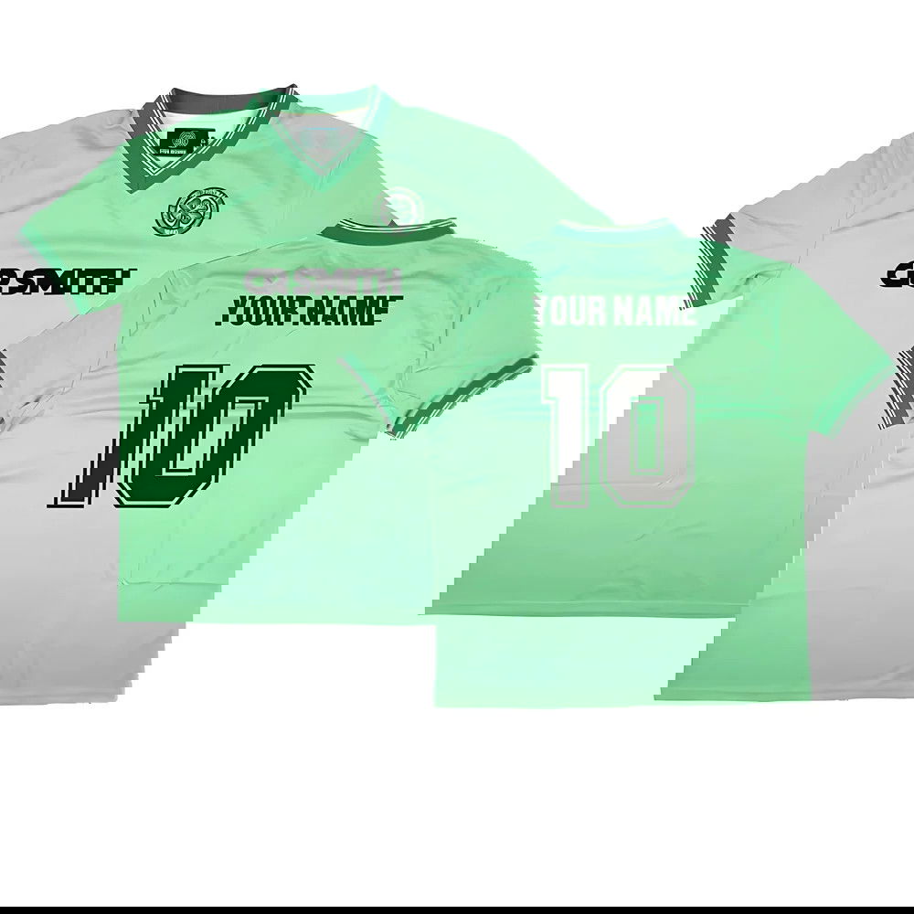 Celtic 1984-1986 Away Retro Football Shirt (Your Name) Celtic 1984-1986 Away Retro Football Shirt (Your Name)
