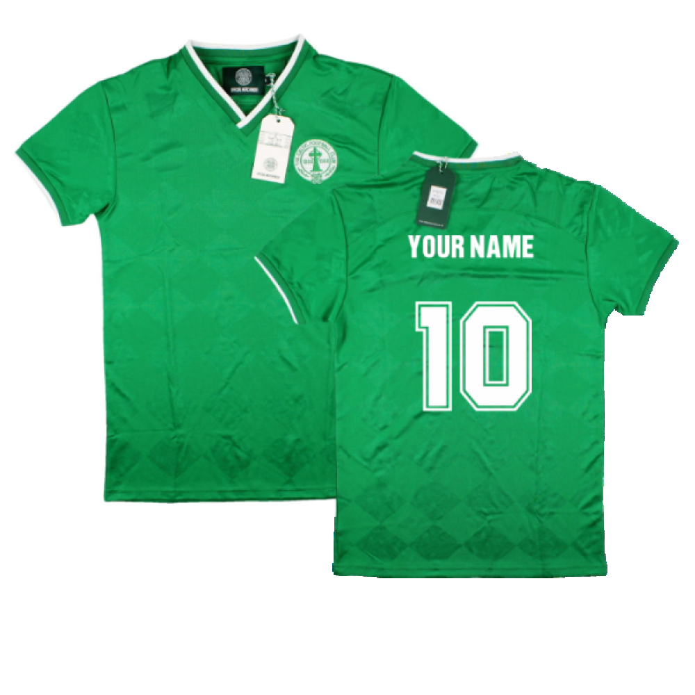 Celtic 1988 Centenary Retro Green Tee (Your Name) Celtic 1988 Centenary Retro Green Tee (Your Name)
