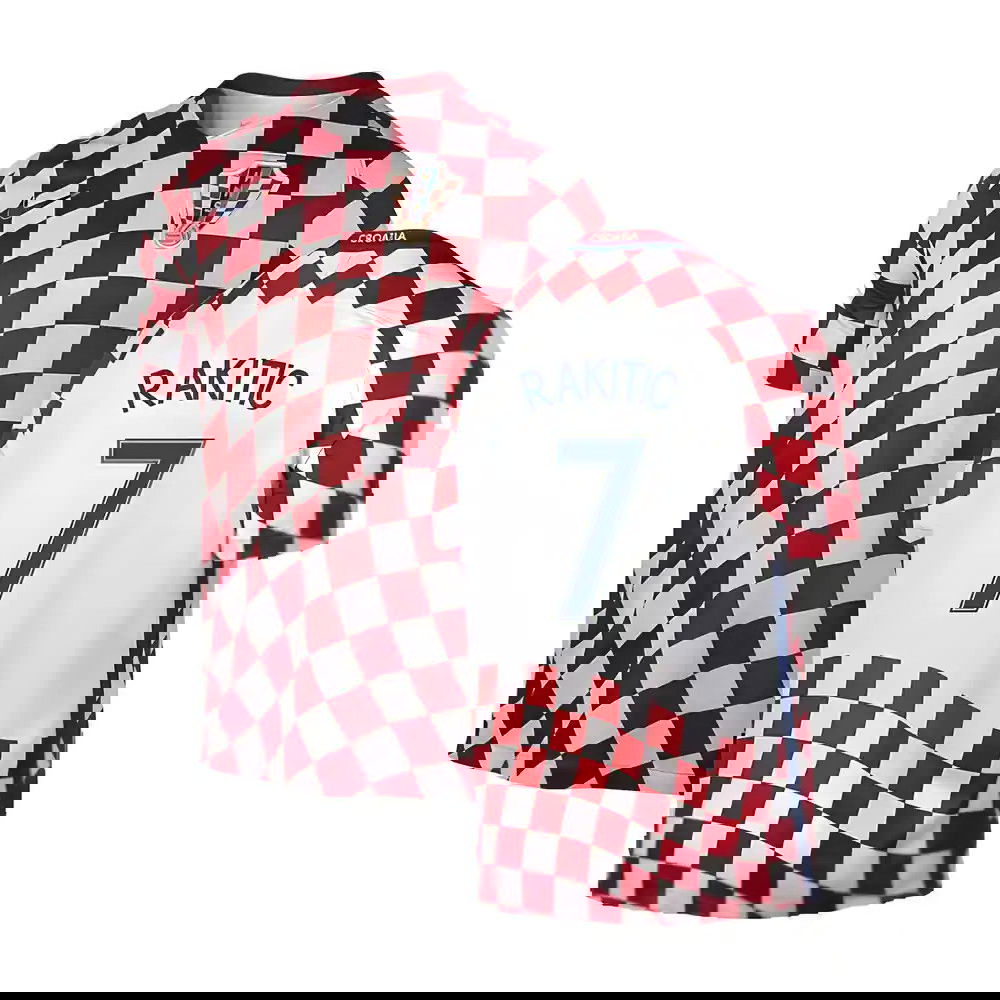 Croatia 2016-17 Home Shirt ((Very Good) XXL) (Rakitic 7) Croatia 2016-17 Home Shirt ((Very Good) XXL) (Rakitic 7)