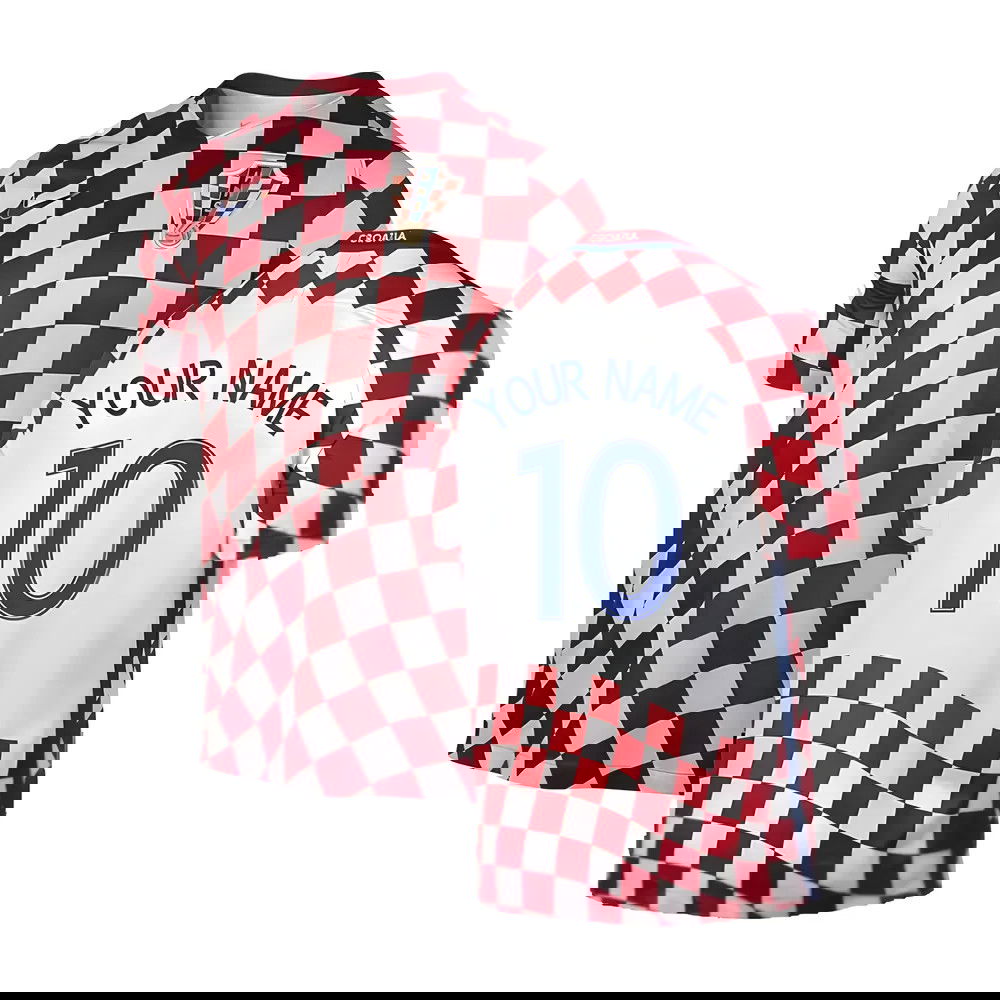 Croatia 2016-17 Home Shirt ((Very Good) XXL) (Your Name) Croatia 2016-17 Home Shirt ((Very Good) XXL) (Your Name)