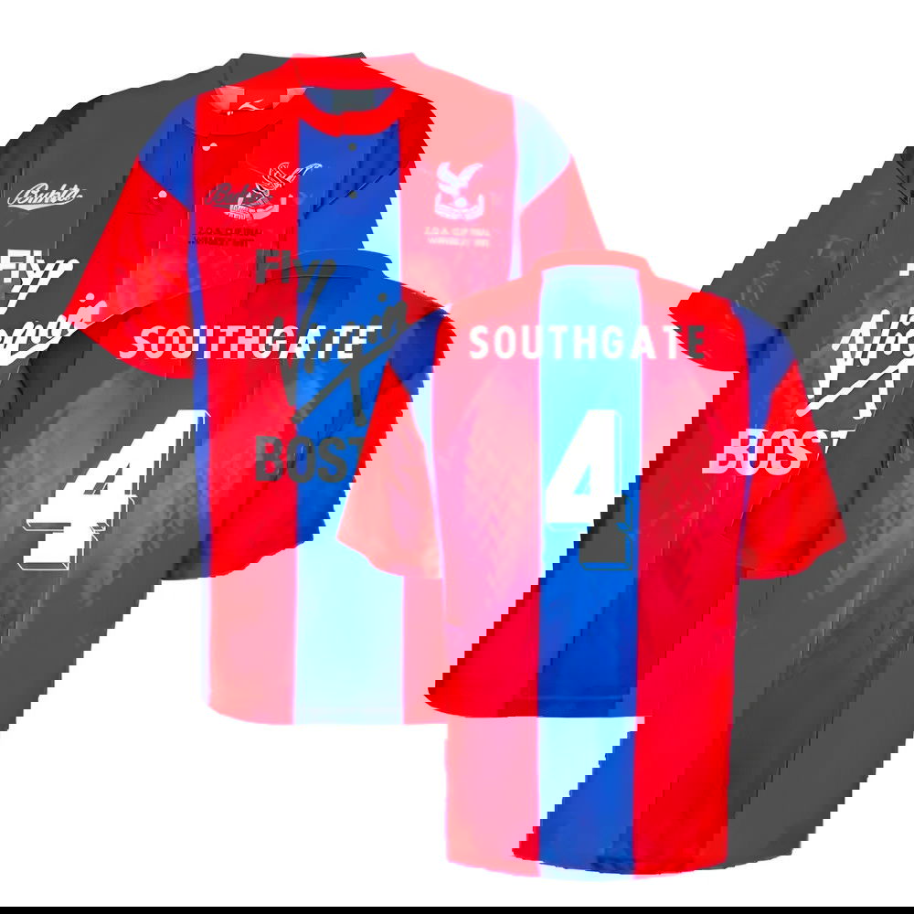 Crystal Palace 1991 ZDS Cup Final Shirt (Southgate 4) Crystal Palace 1991 ZDS Cup Final Shirt (Southgate 4)