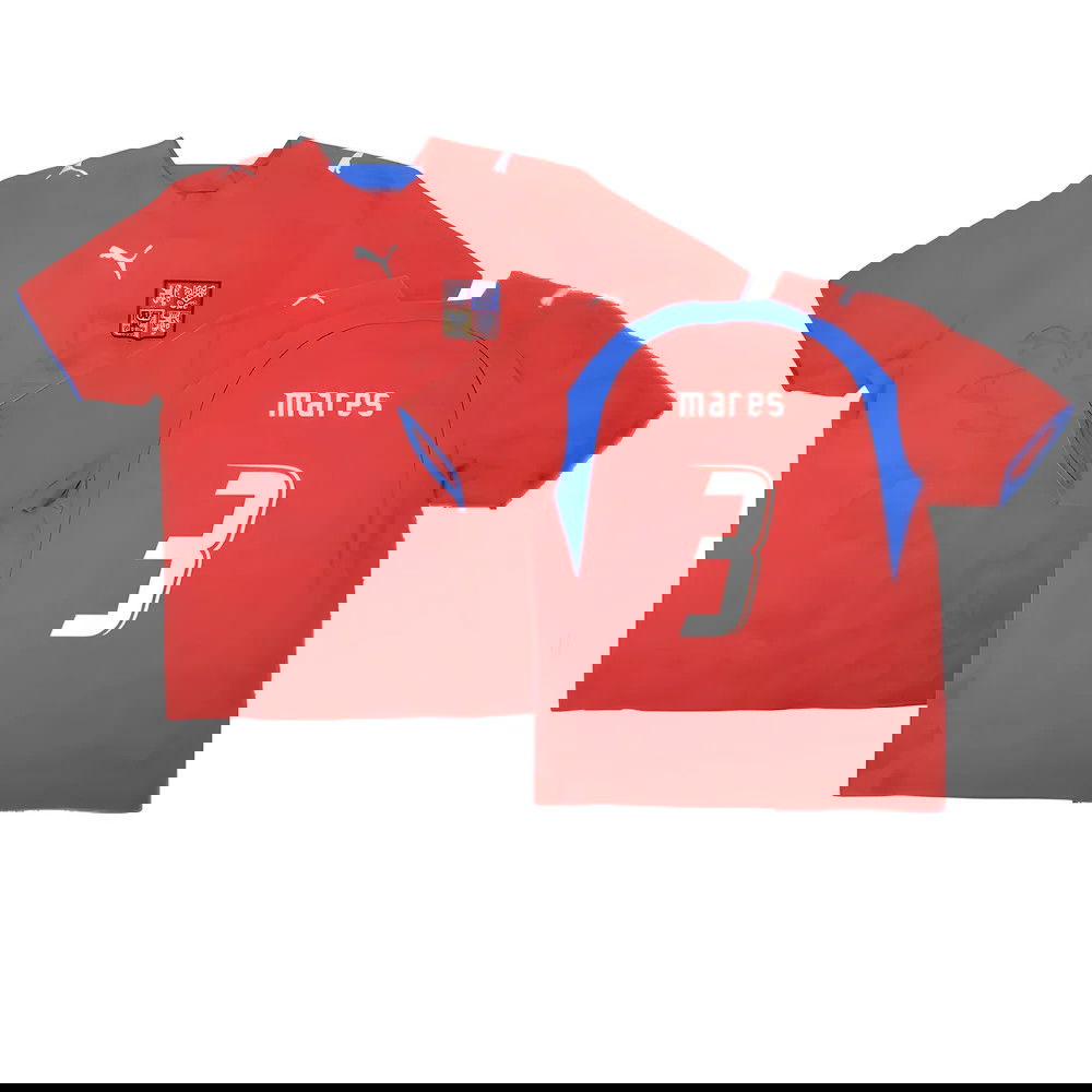 Czech Republic 2006-08 Home Shirt ((Very Good) L) (Mares 3) Czech Republic 2006-08 Home Shirt ((Very Good) L) (Mares 3)