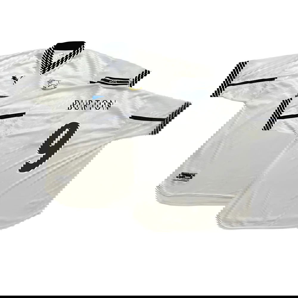 Derby County 1999-00 Home Shirt ((Very Good) XXL) (Burton 9) Derby County 1999-00 Home Shirt ((Very Good) XXL) (Burton 9)