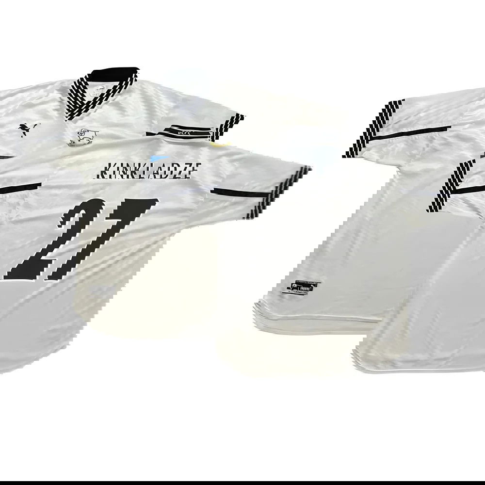 Derby County 1999-00 Home Shirt ((Very Good) XXL) (Kinkladze 27) Derby County 1999-00 Home Shirt ((Very Good) XXL) (Kinkladze 27)