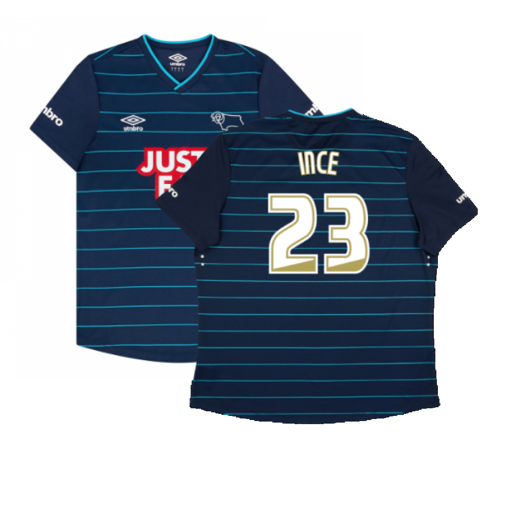Derby County 2014-15 Away Shirt ((Good) XXL) (Ince 23) Derby County 2014-15 Away Shirt ((Good) XXL) (Ince 23)