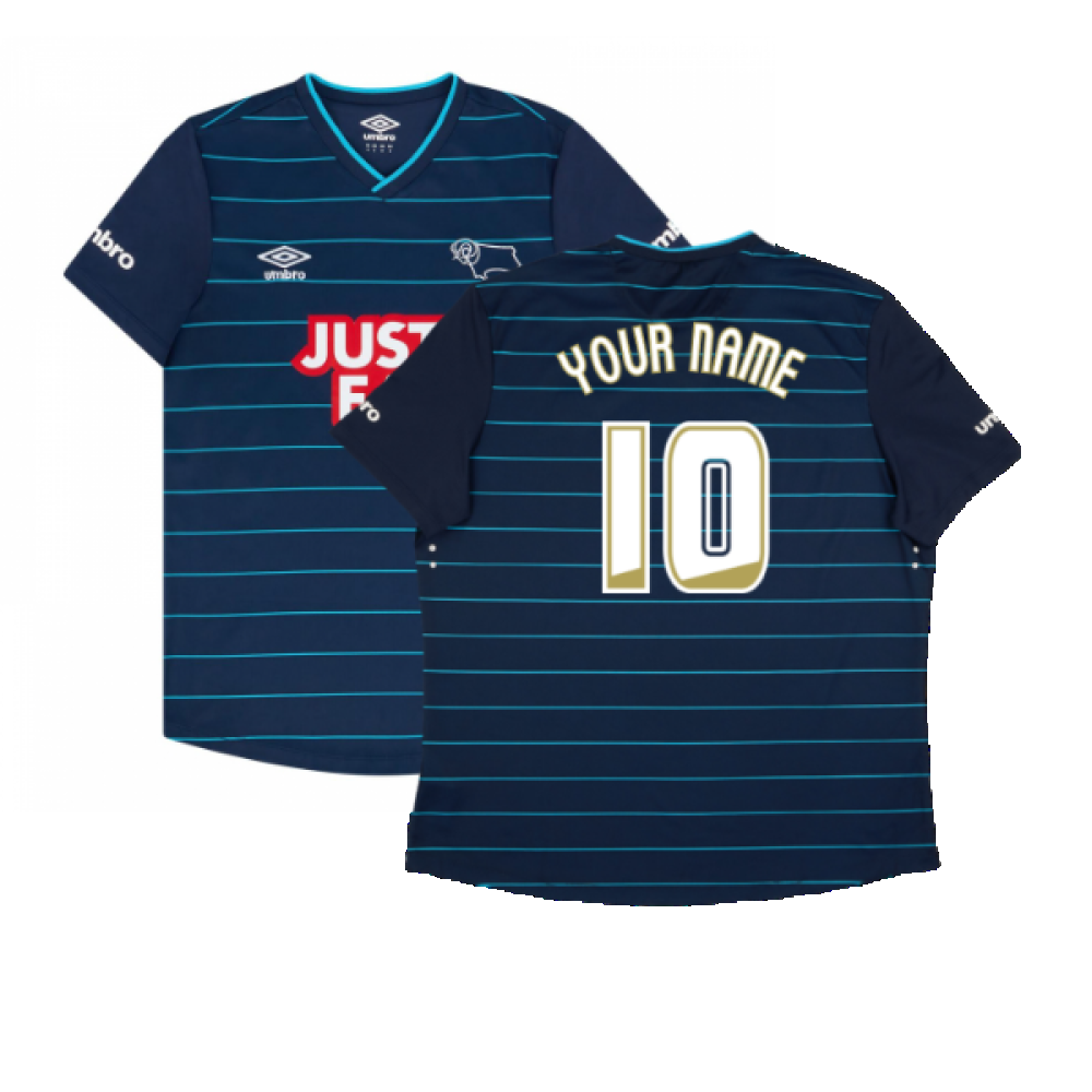 Derby County 2014-15 Away Shirt ((Good) XXL) (Your Name) Derby County 2014-15 Away Shirt ((Good) XXL) (Your Name)