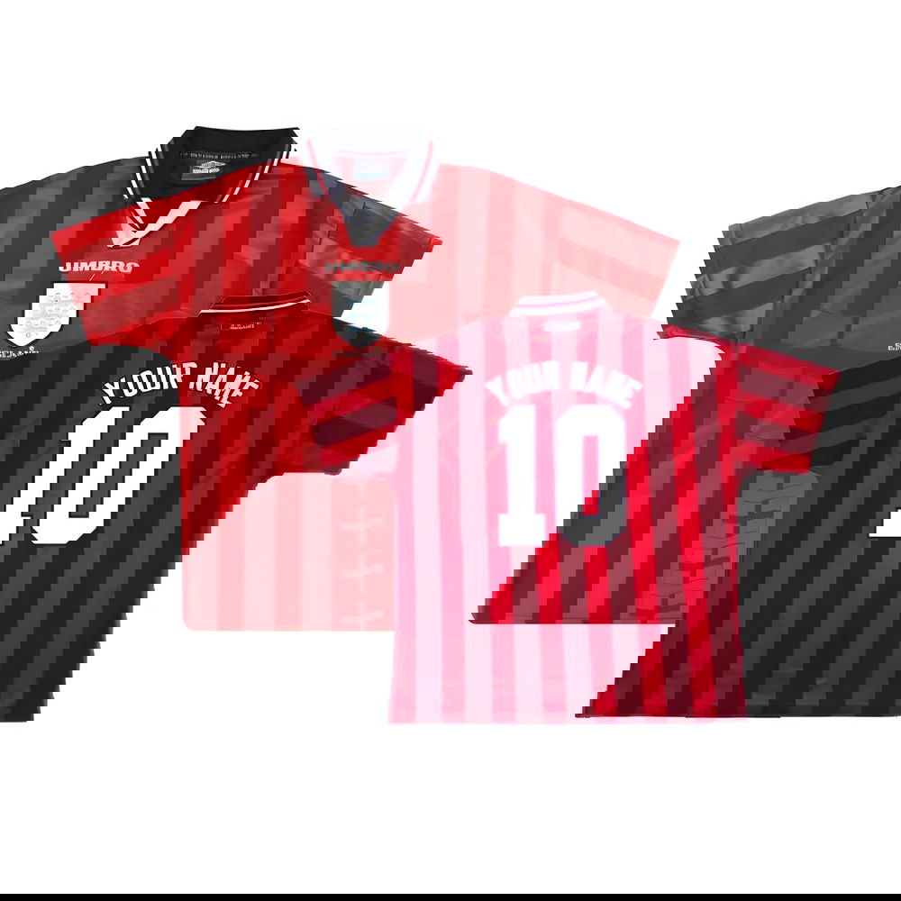 England 1997-99 Away Shirt (Good) (Your Name) England 1997-99 Away Shirt (Good) (Your Name)
