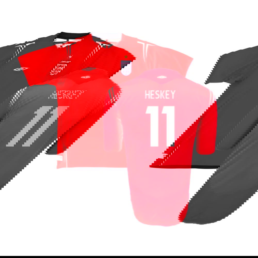 England 2004-06 Away Shirt (2XL) (Excellent) (Heskey 11) England 2004-06 Away Shirt (2XL) (Excellent) (Heskey 11)