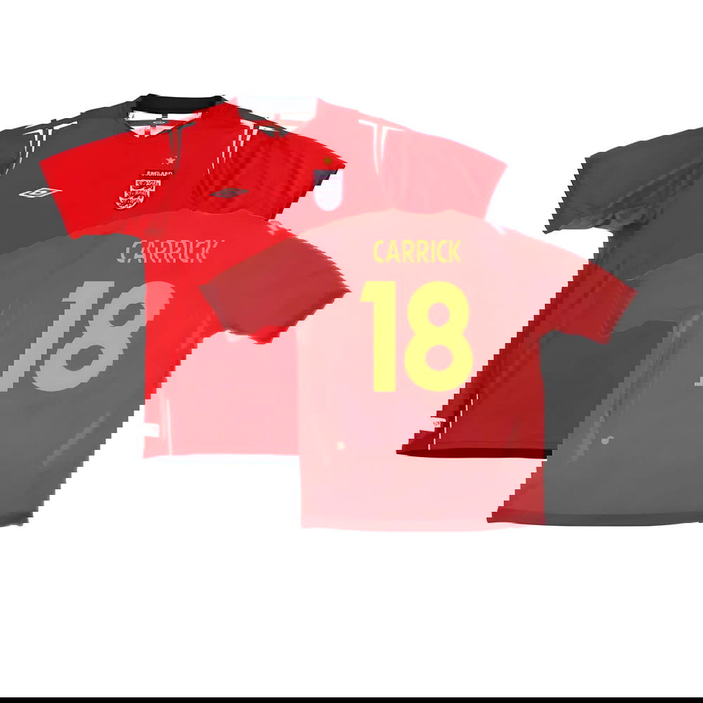 England 2006-08 Away Shirt (XLB 158cm) (Excellent) (CARRICK 18) England 2006-08 Away Shirt (XLB 158cm) (Excellent) (CARRICK 18)