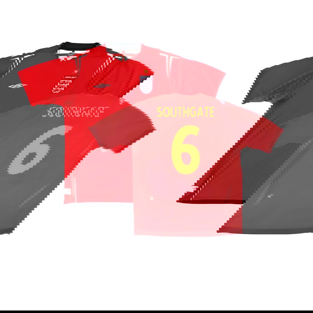 England 2006-08 Away Shirt (XLB 158cm) (Excellent) (SOUTHGATE 6) England 2006-08 Away Shirt (XLB 158cm) (Excellent) (SOUTHGATE 6)