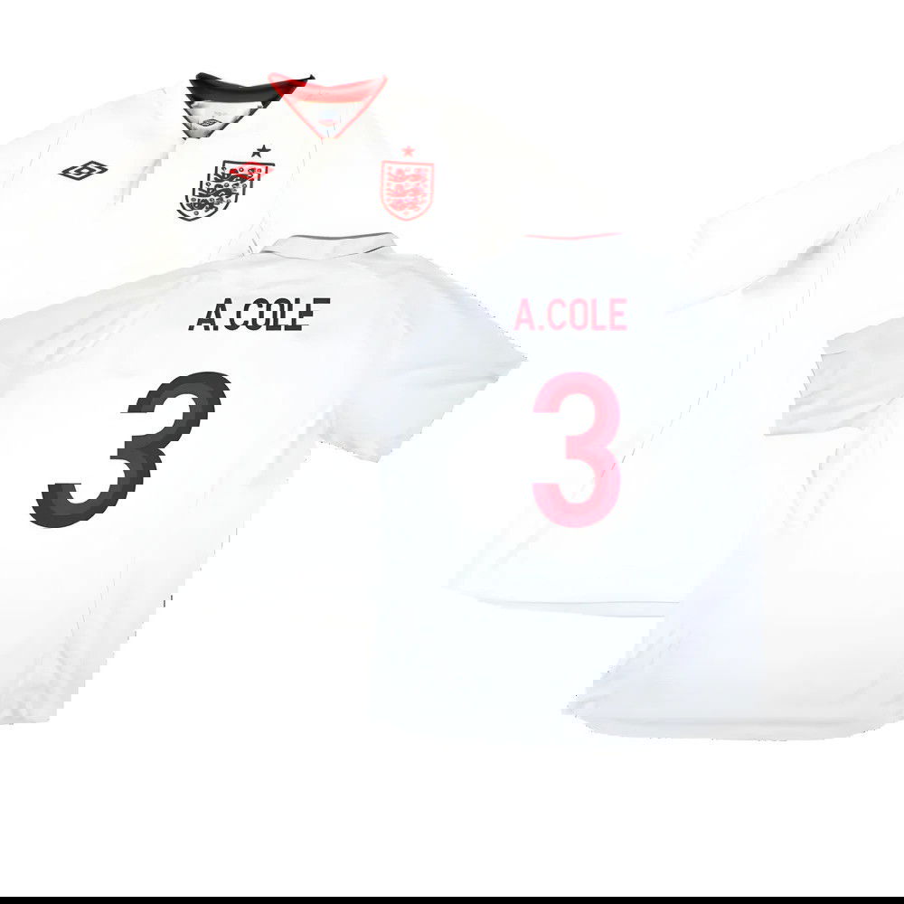 England 2012-13 Home Shirt (Good) (A.Cole 3) England 2012-13 Home Shirt (Good) (A.Cole 3)