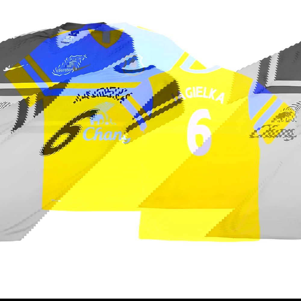 Everton 2013-14 Away Shirt (S) ((Excellent) S) (Jagielka 6) Everton 2013-14 Away Shirt (S) ((Excellent) S) (Jagielka 6)