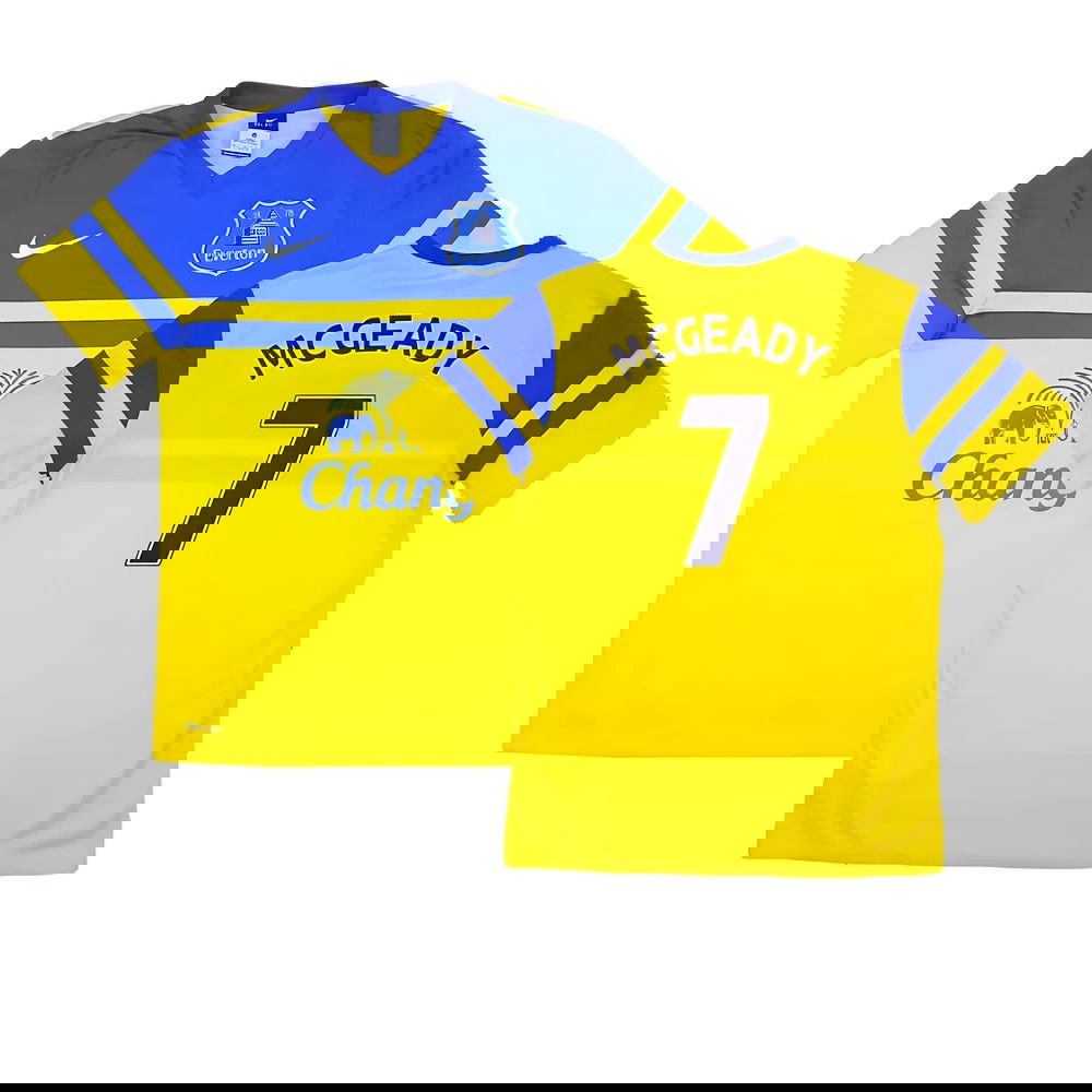 Everton 2013-14 Away Shirt (S) ((Excellent) S) (McGeady 7) Everton 2013-14 Away Shirt (S) ((Excellent) S) (McGeady 7)