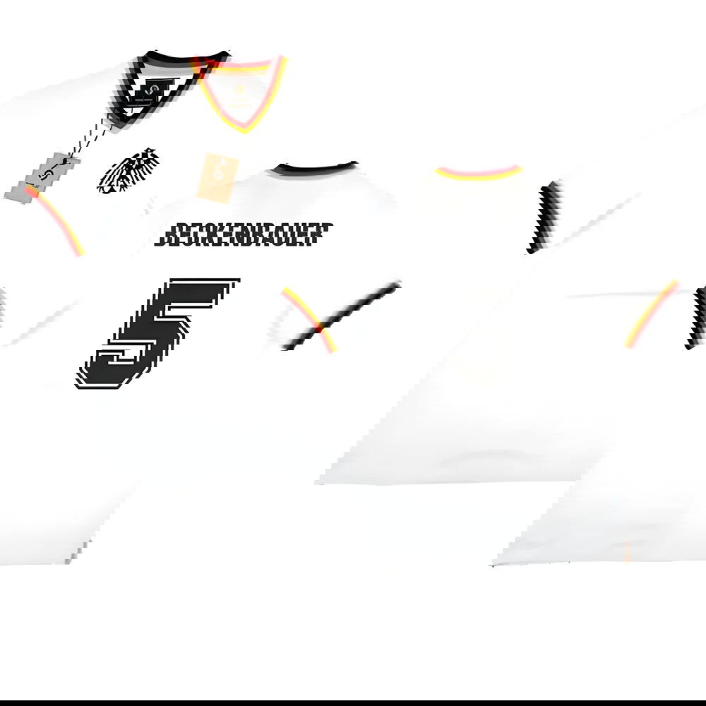 False Nein Germany Home Vintage Shirt (BECKENBAUER 5) False Nein Germany Home Vintage Shirt (BECKENBAUER 5)