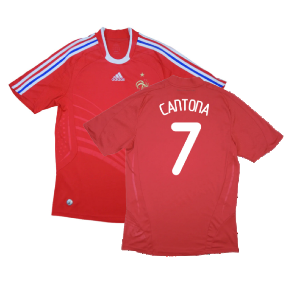 France 2008-10 Away Shirt ((Excellent) XL) (Cantona 7) France 2008-10 Away Shirt ((Excellent) XL) (Cantona 7)