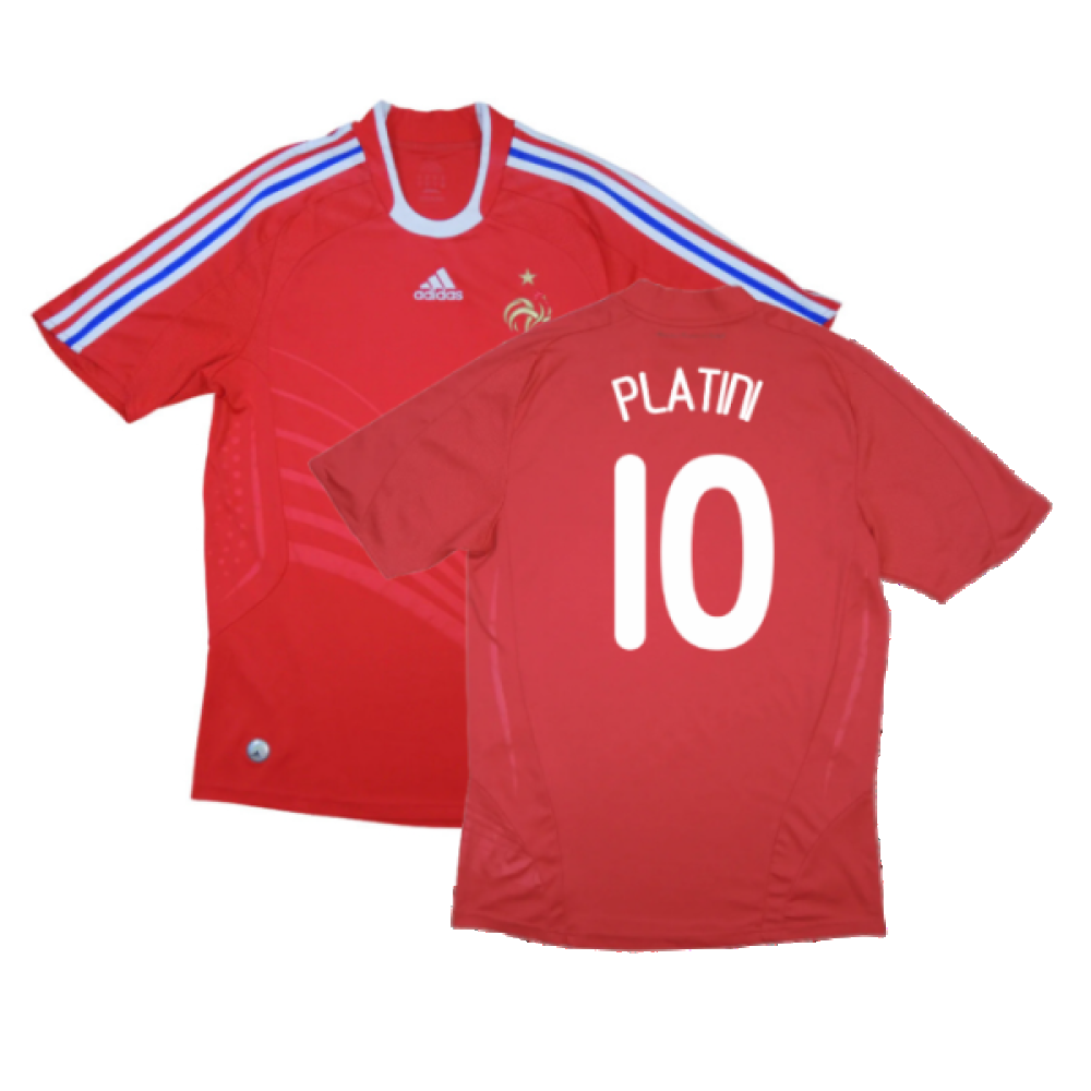 France 2008-10 Away Shirt ((Excellent) XL) (Platini 10) France 2008-10 Away Shirt ((Excellent) XL) (Platini 10)