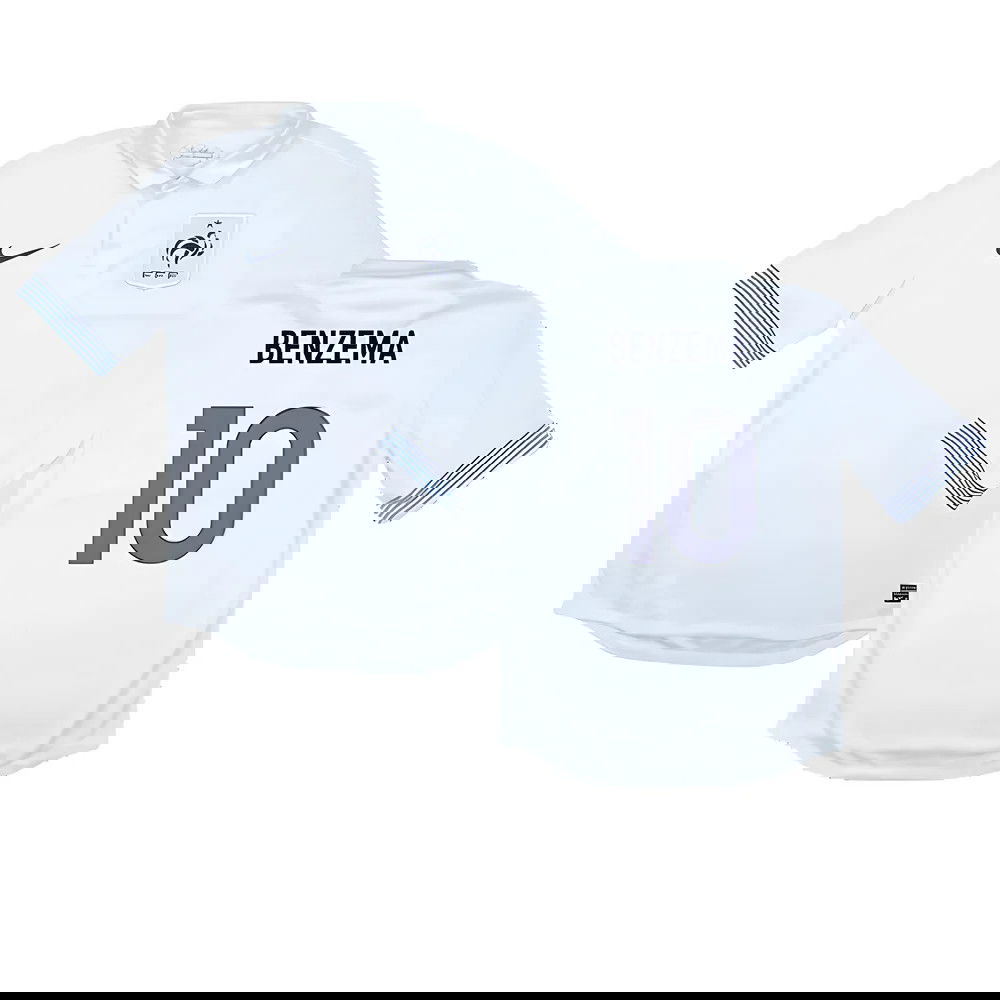 France 2012-13 Away Shirt ((Good) M) (Benzema 10) France 2012-13 Away Shirt ((Good) M) (Benzema 10)