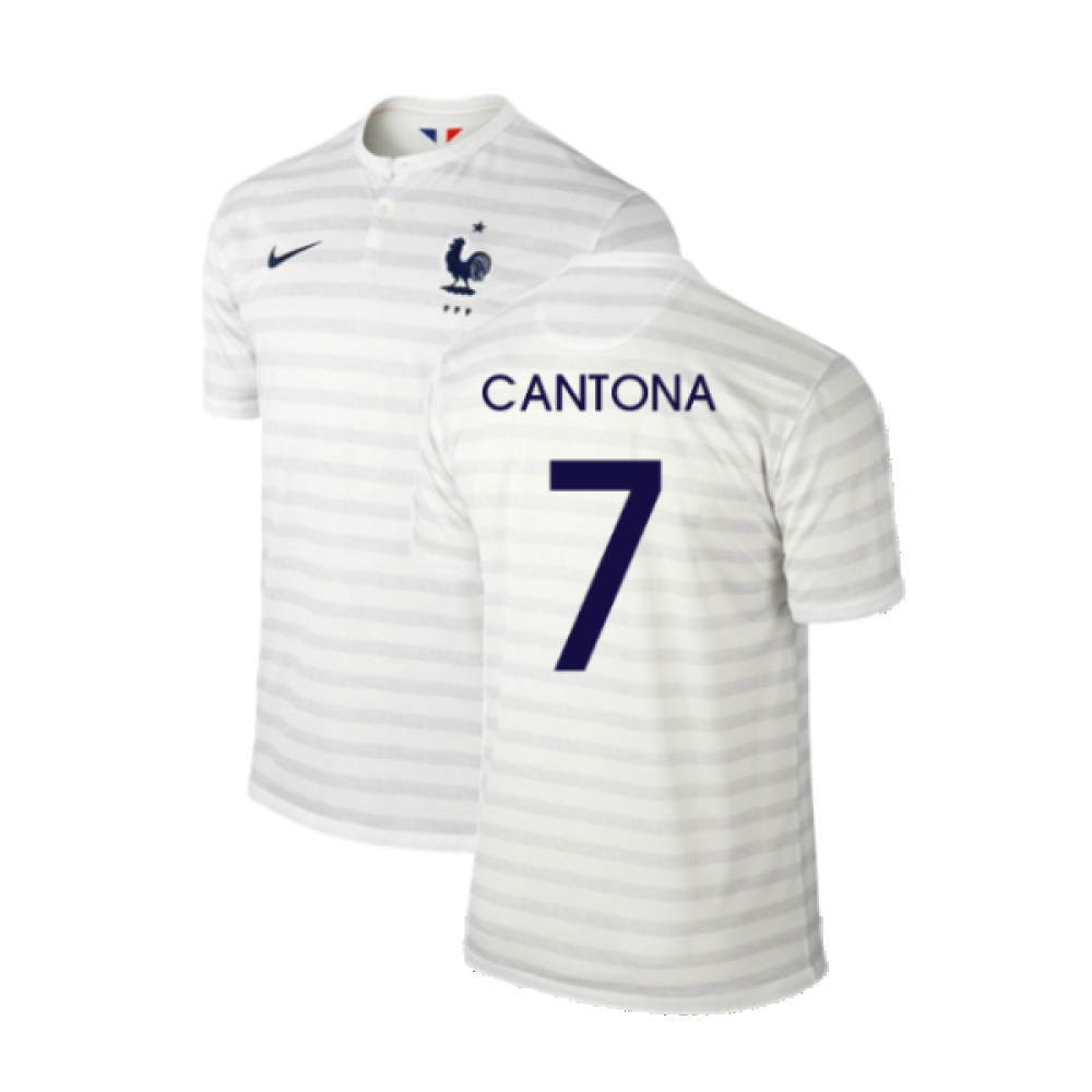 France 2014-15 Away Shirt ((Excellent) M) (Cantona 7) France 2014-15 Away Shirt ((Excellent) M) (Cantona 7)