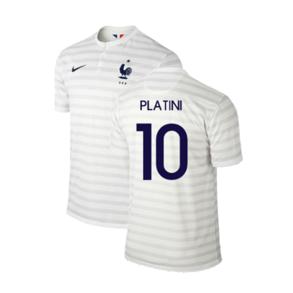 France 2014-15 Away Shirt ((Excellent) M) (Platini 10) France 2014-15 Away Shirt ((Excellent) M) (Platini 10)