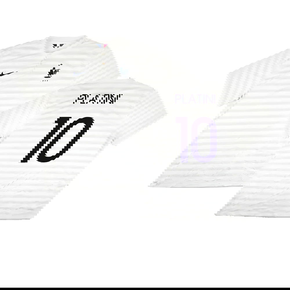 France 2014-15 Away Shirt ((Very Good) XXL) (Platini 10) France 2014-15 Away Shirt ((Very Good) XXL) (Platini 10)