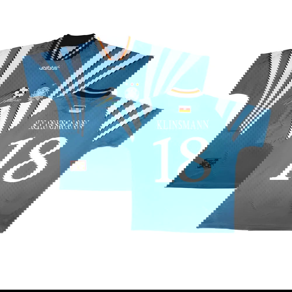 Germany 1996-98 Away Shirt ((Very Good) S) (Klinsmann 18) Germany 1996-98 Away Shirt ((Very Good) S) (Klinsmann 18)