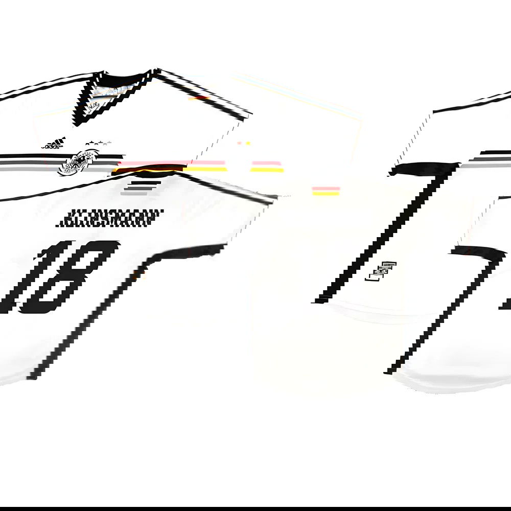 Germany 1998-00 Home Shirt ((Very Good) L) (Klinsmann 18) Germany 1998-00 Home Shirt ((Very Good) L) (Klinsmann 18)
