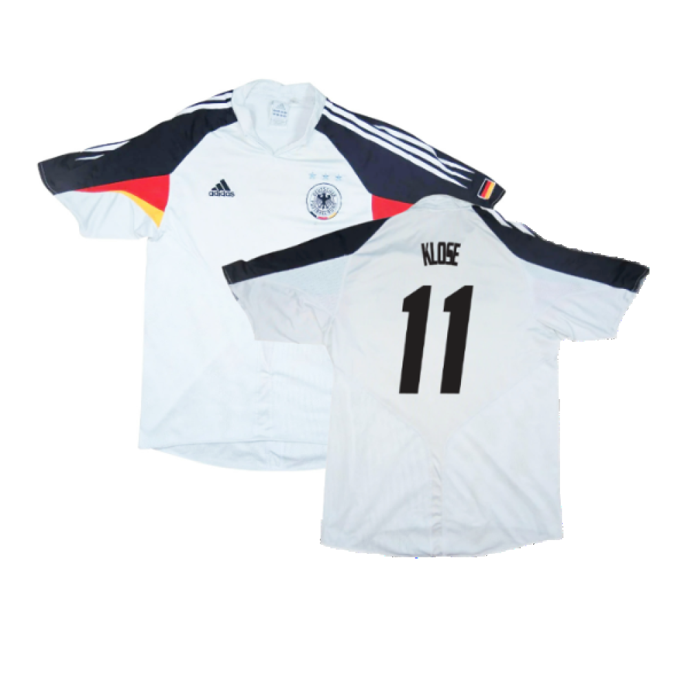 Germany 2004-06 Home Shirt ((Very Good) XL) (Klose 11) Germany 2004-06 Home Shirt ((Very Good) XL) (Klose 11)