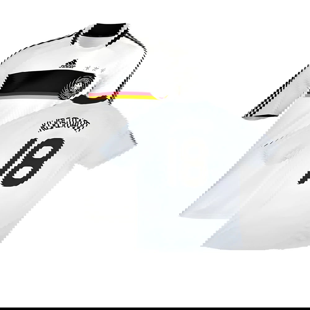 Germany 2008-09 Home Shirt ((Good) XL) (KLINSMANN 18) Germany 2008-09 Home Shirt ((Good) XL) (KLINSMANN 18)