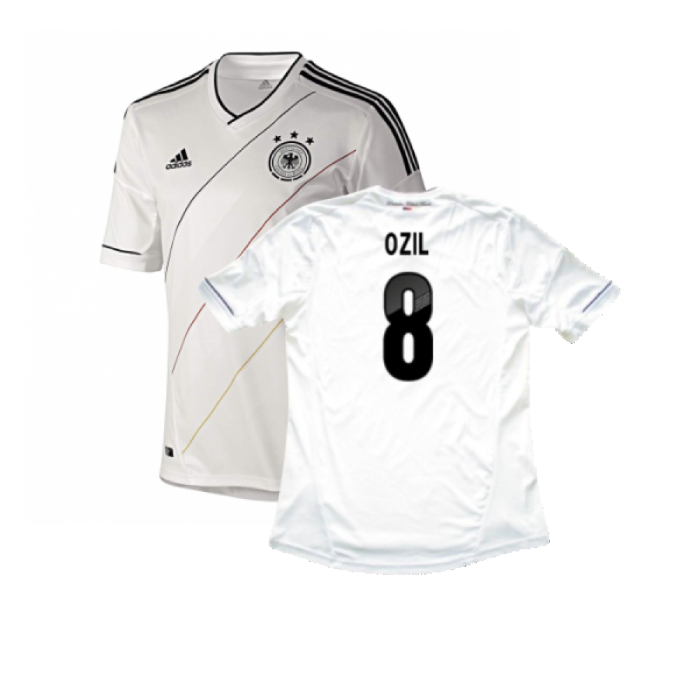 Germany 2012-13 Home Shirt ((Very Good) XXL) (Ozil 8) Germany 2012-13 Home Shirt ((Very Good) XXL) (Ozil 8)
