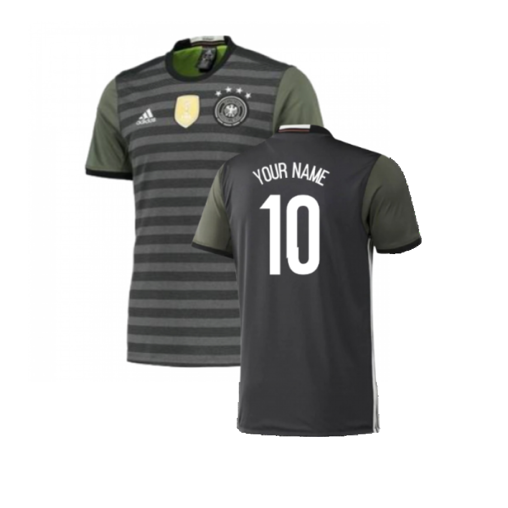 Germany 2015-16 Away Shirt ((Excellent) M) (Your Name) Germany 2015-16 Away Shirt ((Excellent) M) (Your Name)