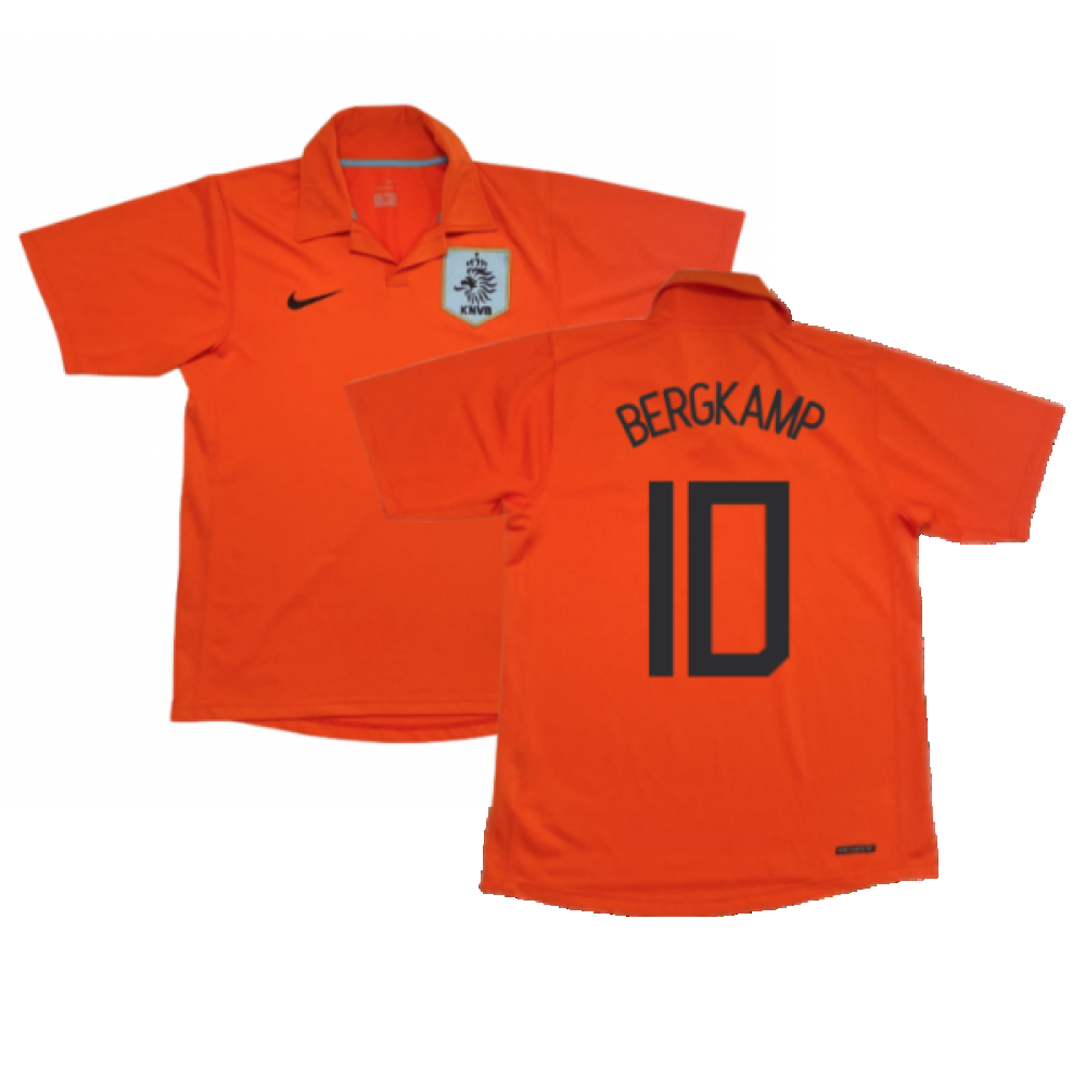 Holland 2006-08 Home Shirt (M) ((Good) M) (Bergkamp 10) Holland 2006-08 Home Shirt (M) ((Good) M) (Bergkamp 10)