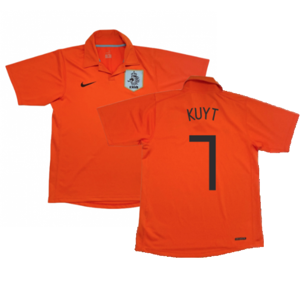 Holland 2006-08 Home Shirt (M) ((Good) M) (Kuyt 7) Holland 2006-08 Home Shirt (M) ((Good) M) (Kuyt 7)
