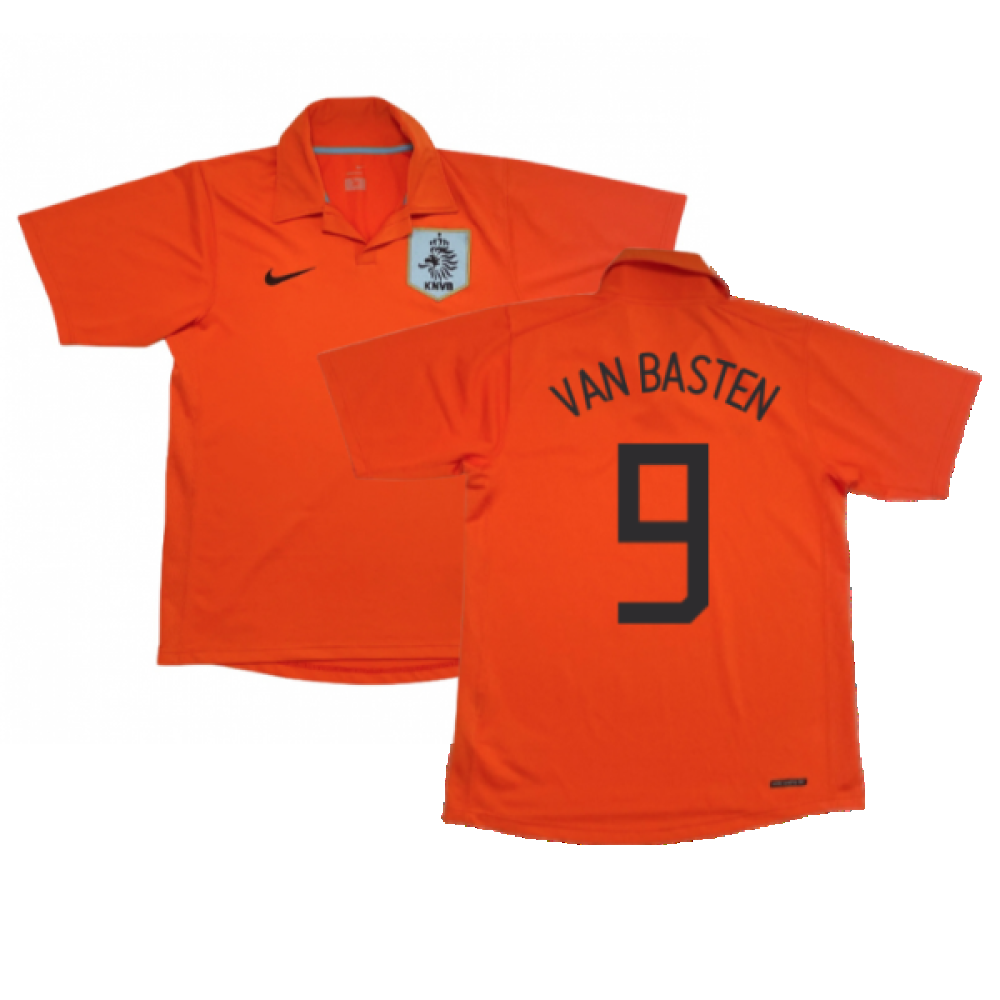 Holland 2006-08 Home Shirt (M) ((Good) M) (Van Basten 9) Holland 2006-08 Home Shirt (M) ((Good) M) (Van Basten 9)
