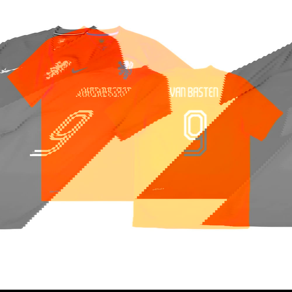 Holland 2014-15 Home Shirt (Good) (Van Basten 9) Holland 2014-15 Home Shirt (Good) (Van Basten 9)