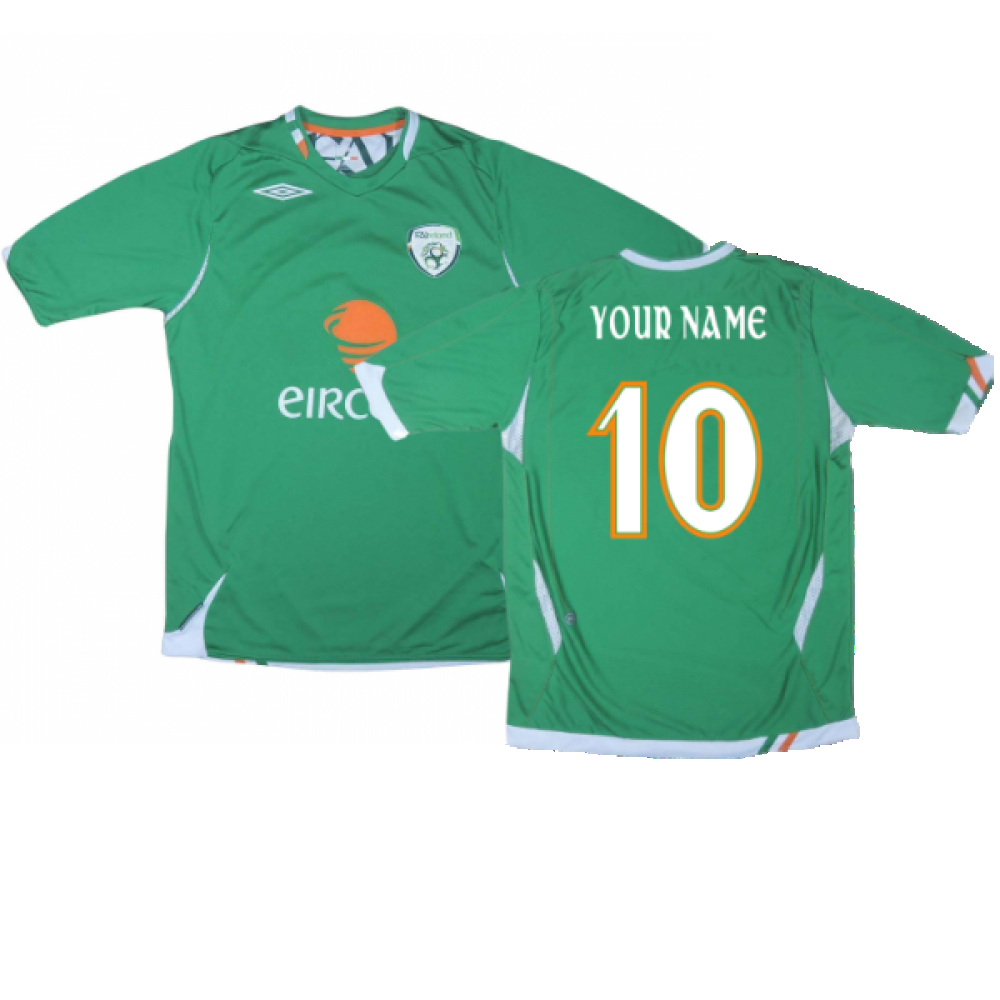 Ireland 2006-08 Home Shirt ((Very Good) XL) (Your Name) Ireland 2006-08 Home Shirt ((Very Good) XL) (Your Name)